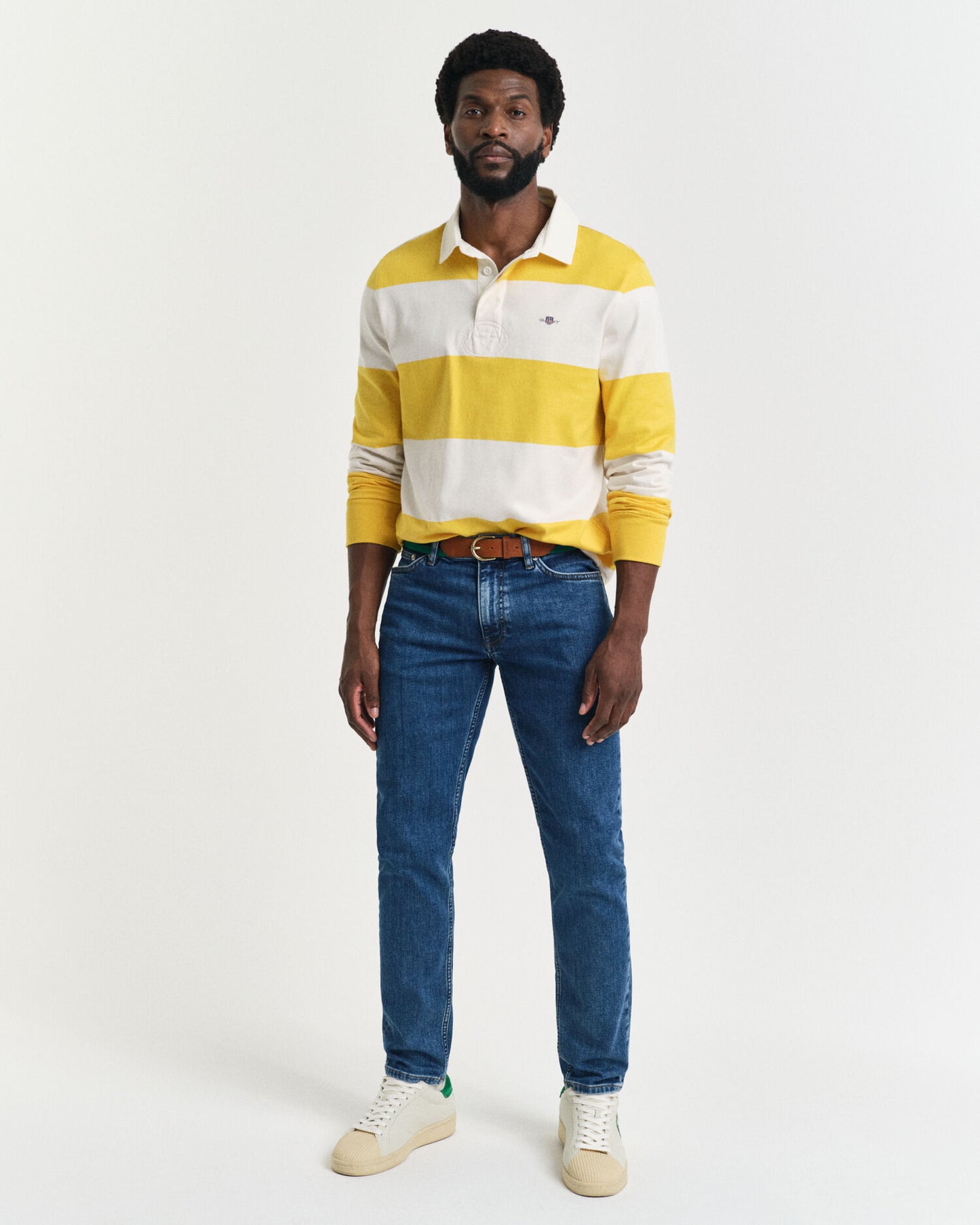 Slim Fit Jeans in sauberer Waschung