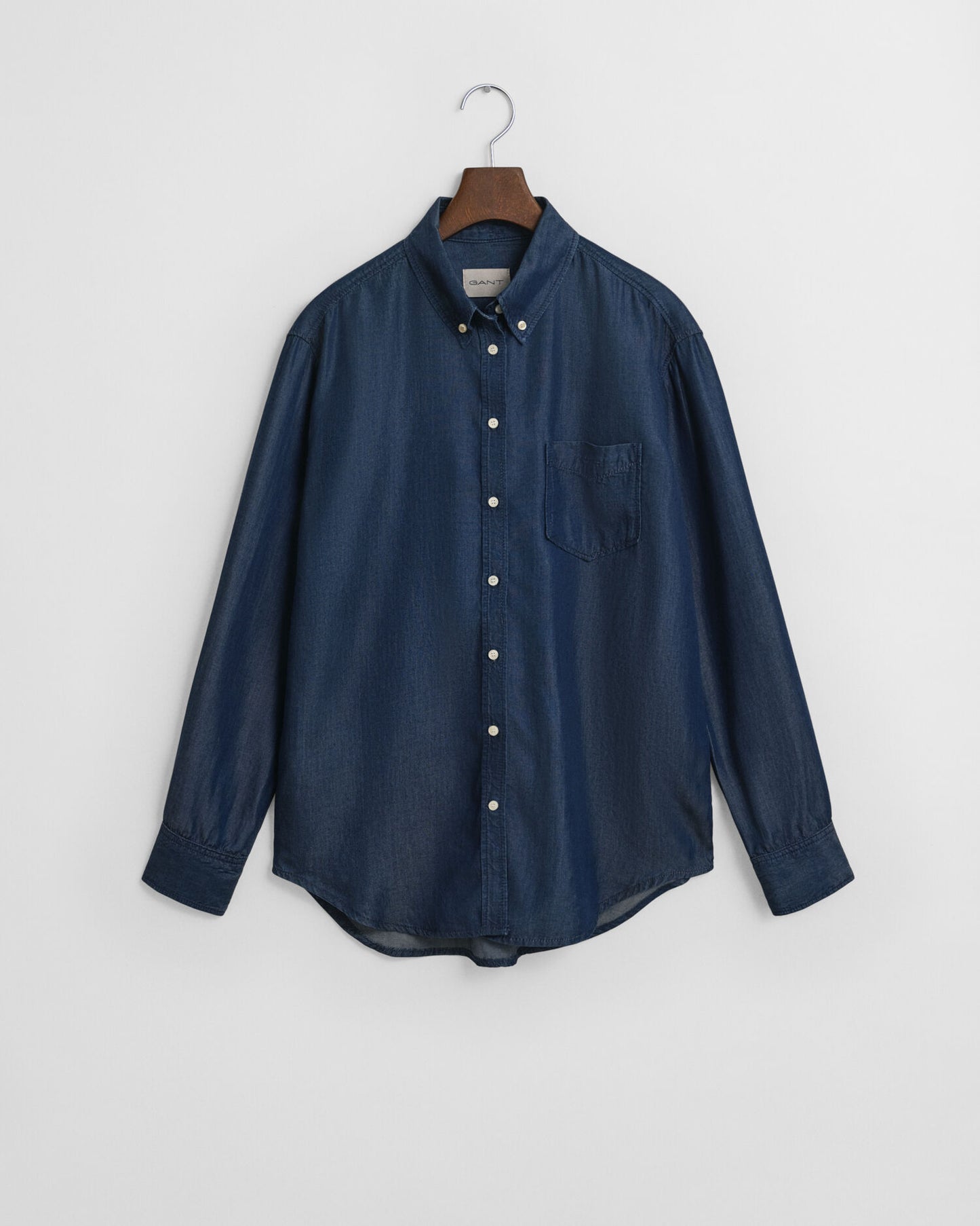 Hemd aus Indigo-Baumwolle (Relaxed Fit)