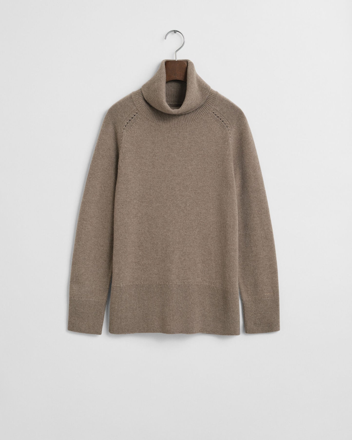 Rollkragenpullover aus weicher Wolle und Kaschmirgemisch