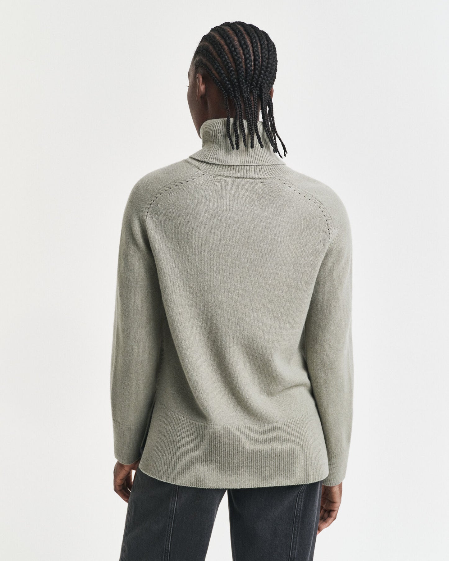 Rollkragenpullover aus weicher Wolle und Kaschmirgemisch