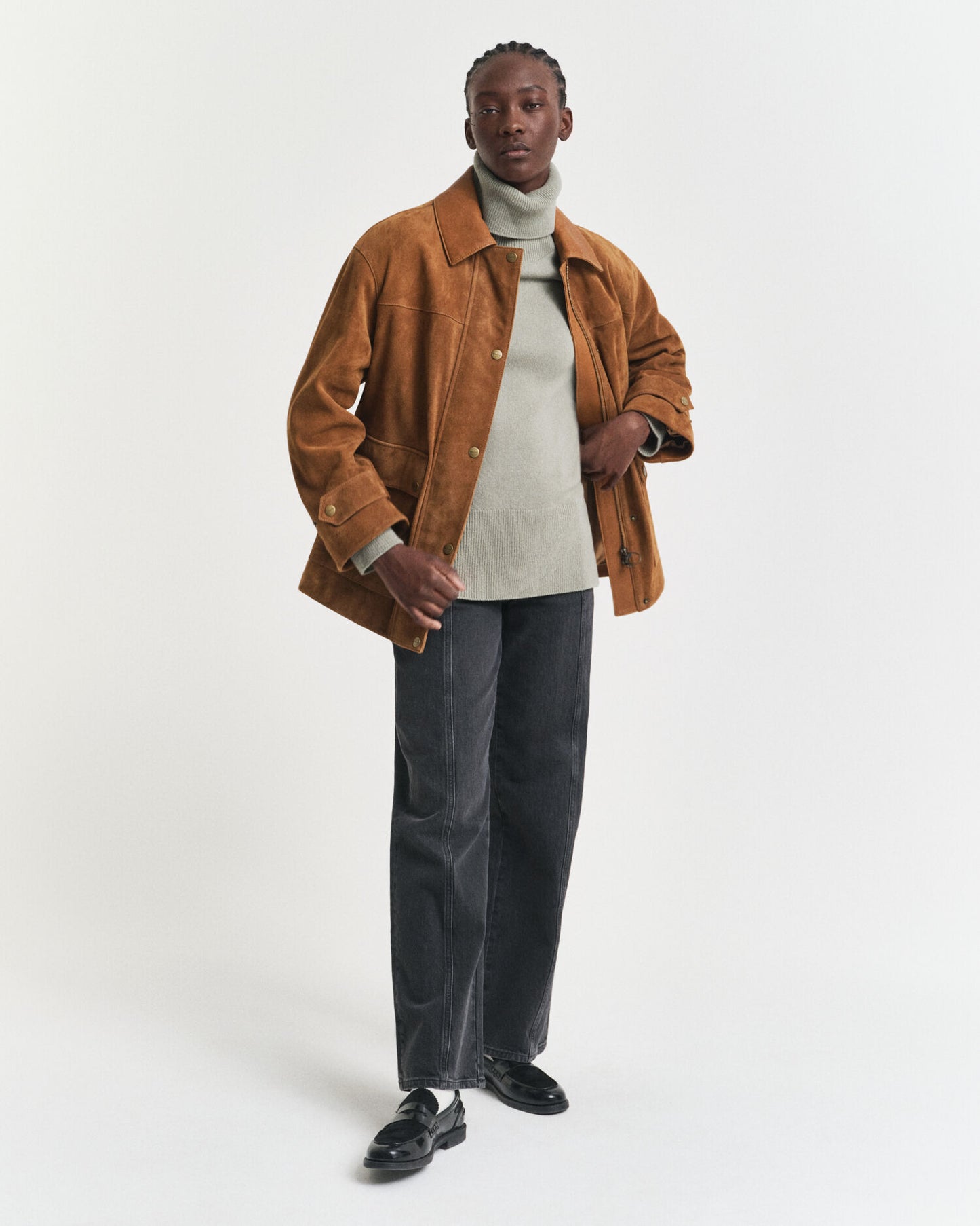 Rollkragenpullover aus weicher Wolle und Kaschmirgemisch