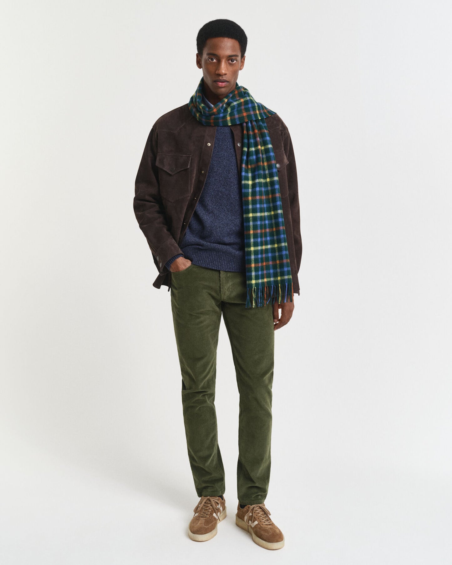 Schmal geschnittene Cordjeans