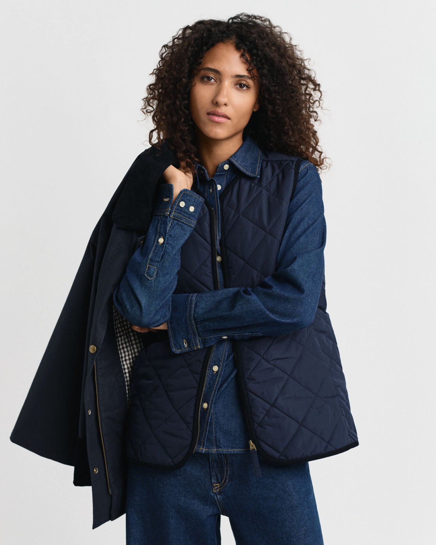 Gewachste Baumwolljacke „Double Decker“