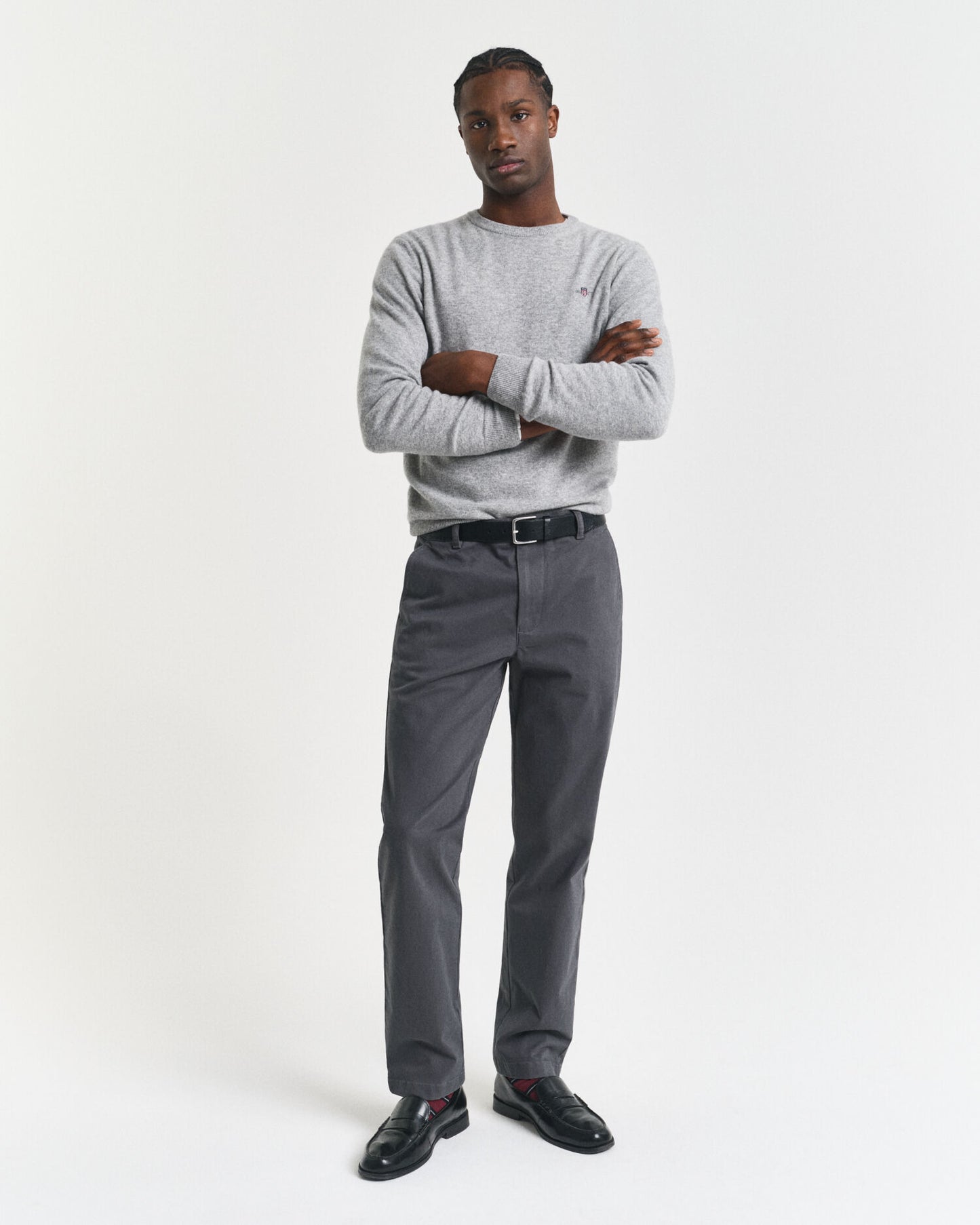 Pantalon Chino Coupe Droite Confort Exceptionnel