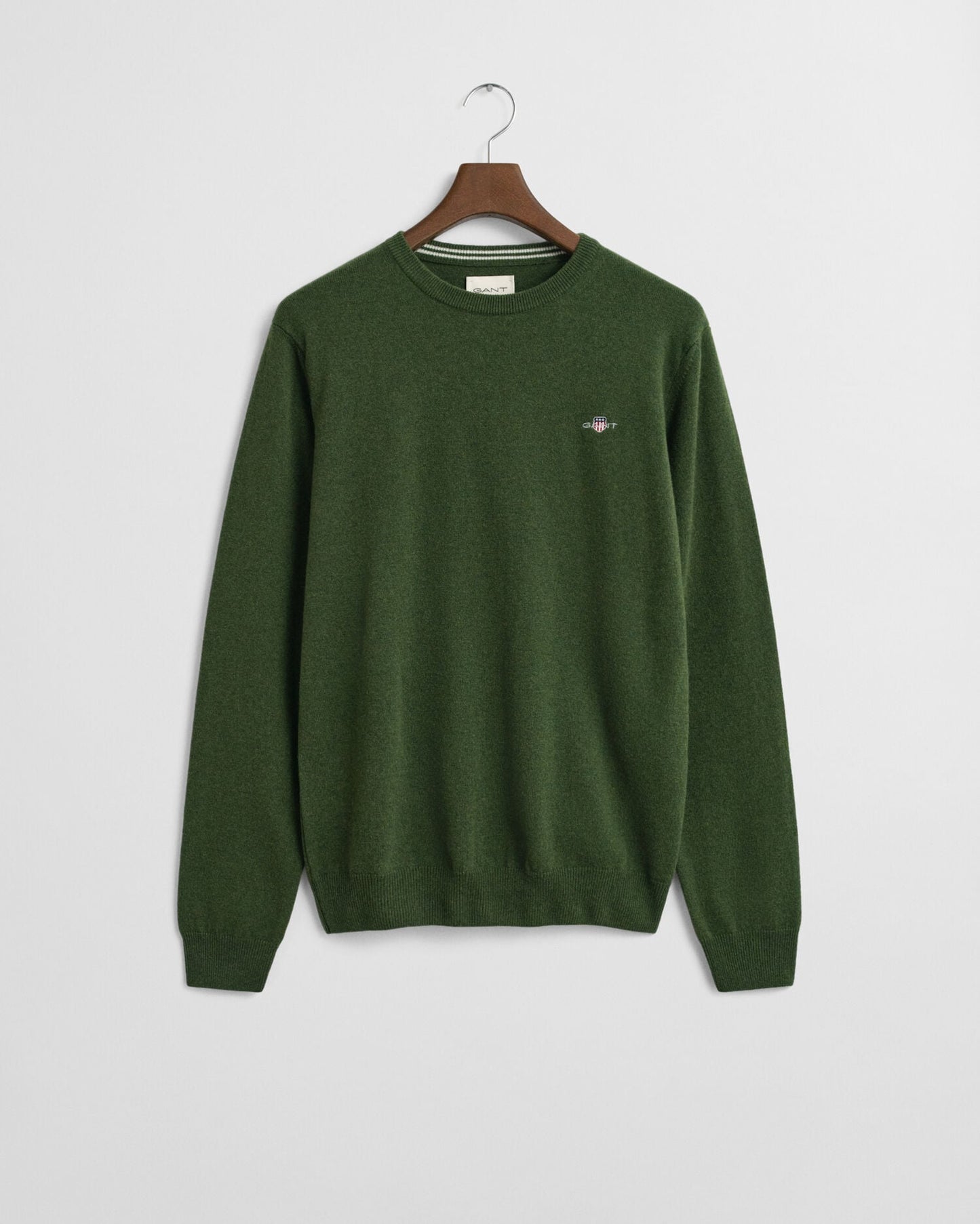 Pull col rond en agneau ultrafin